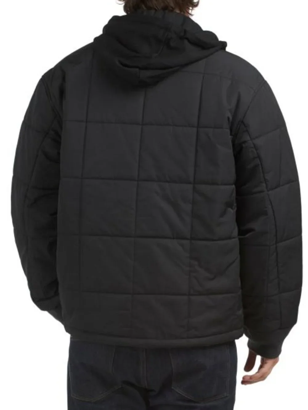 HUDSON Black Quilted Flight Jacket